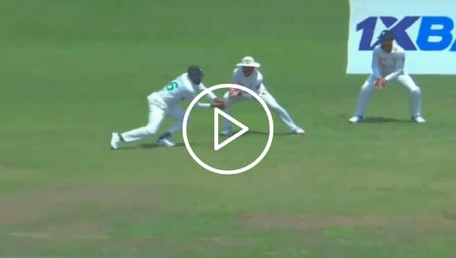 [Watch] Babar Azam's Sharp Diving Catch Sends Dinesh Chandimal Back To The Dugout